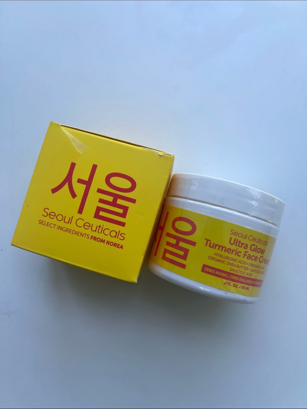 Seoul Ceuticals Ultra Glow Turmeric Face Cream - Yellow